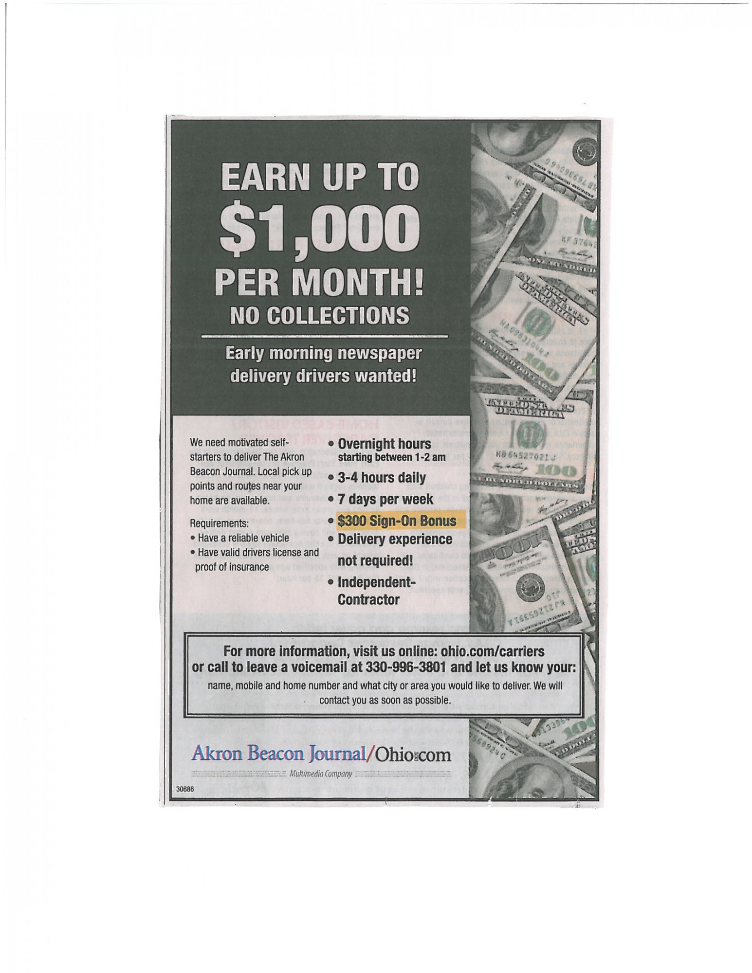 Earn Up To $1000 per month